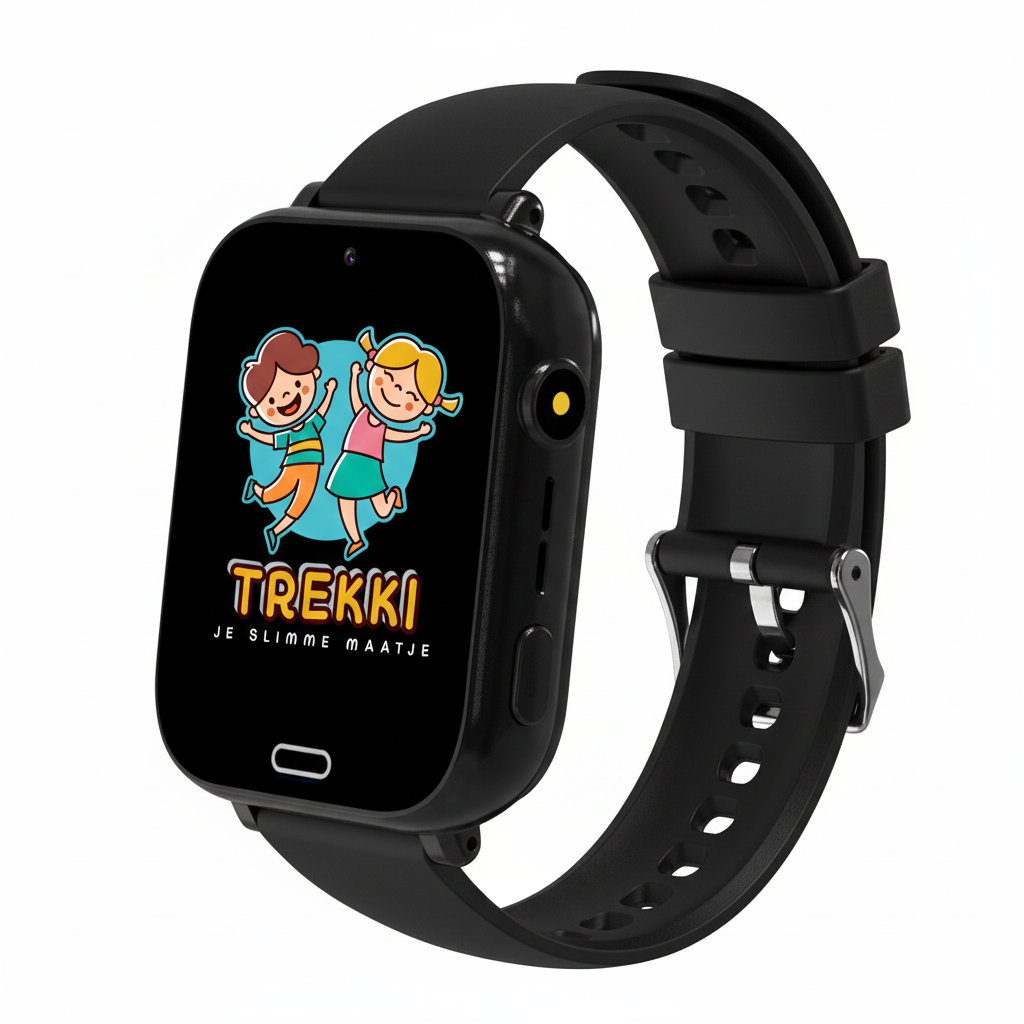 TREKKI - KINDERSMARTWATCH GPS - ZWART - EDITIE 1