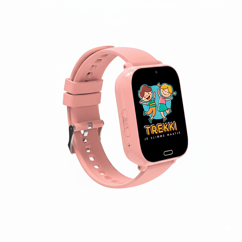 TREKKI - KINDERSMARTWATCH GPS - ROZE - EDITIE 1