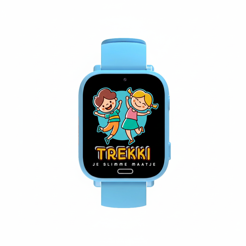 TREKKI - KINDERSMARTWATCH GPS - BLAUW - EDITIE 1