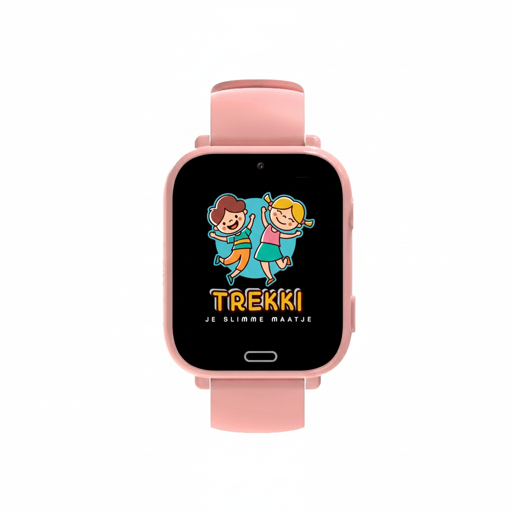 TREKKI - KINDERSMARTWATCH GPS - ROZE - EDITIE 1