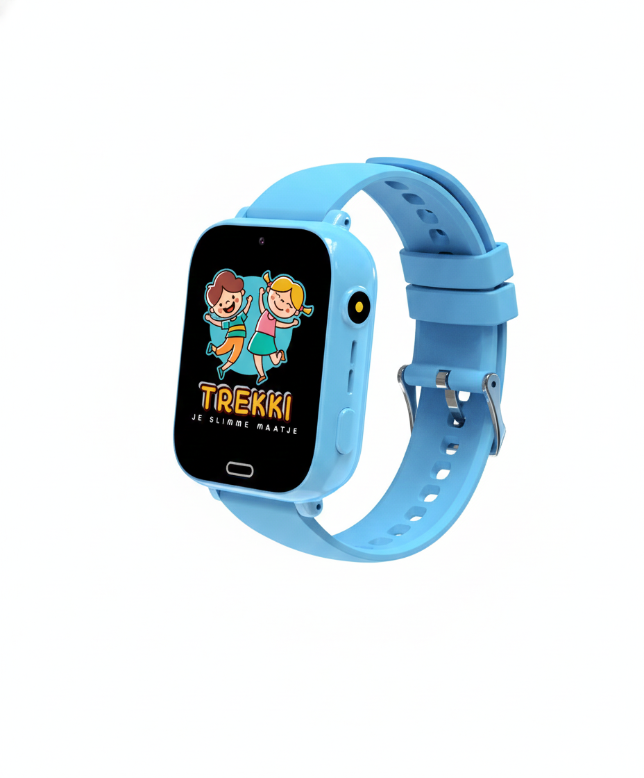 TREKKI - KINDERSMARTWATCH GPS - BLAUW - EDITIE 1
