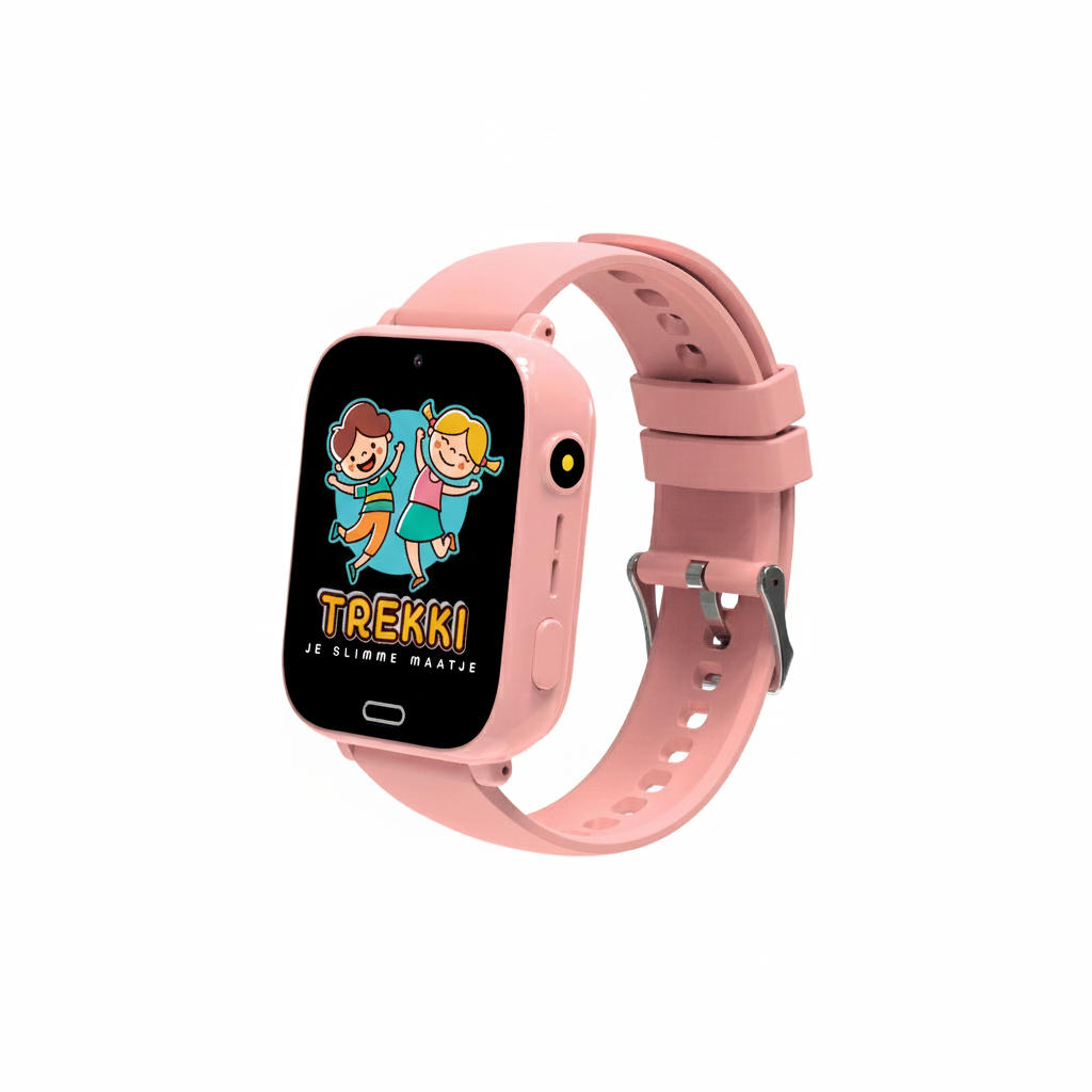 TREKKI - KINDERSMARTWATCH GPS - ROZE - EDITIE 1