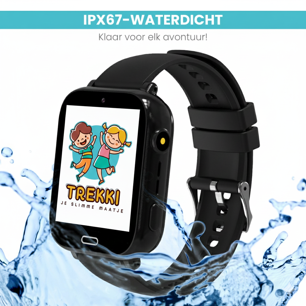 TREKKI - KINDERSMARTWATCH GPS - BLAUW - EDITIE 1
