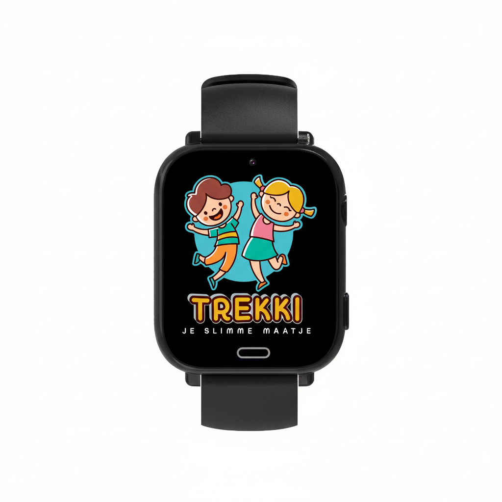 TREKKI - KINDERSMARTWATCH GPS - ZWART - EDITIE 1